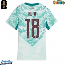 Portugal Pedro Neto #18 Bortedrakt Dame EM 2024 Kortermet